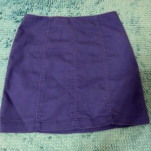 Forever 21 Royal Blue Pencil Mini Skirt Size S